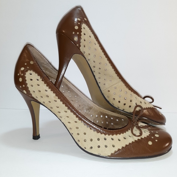 Seychelles Shoes - Seychelles Anthropologie Wing-tip Pumps